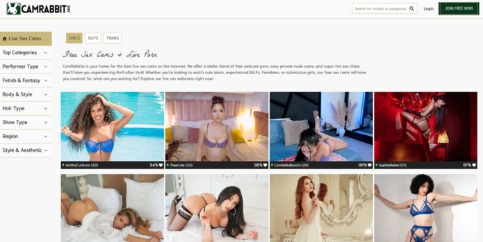 CamRabbit Live Porn: Take Control of Hot Cam Shows